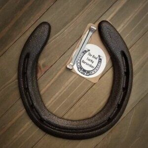 Real Lucky Horseshoe, Ready to Hang, Unique Housewarming Gift, Lucky Cha…